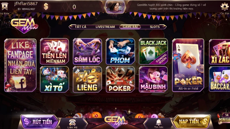 game bài Gemwin